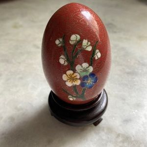 Vintage enamel Easter egg